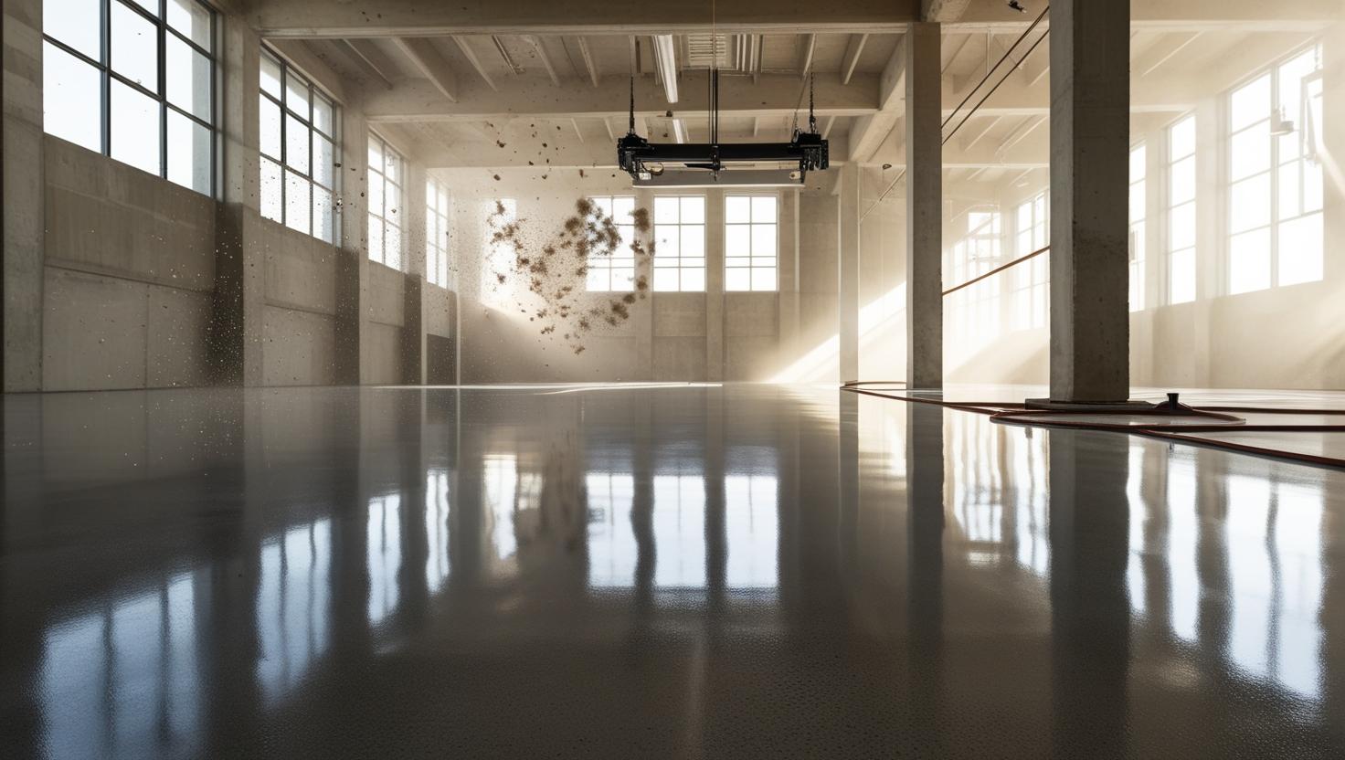 concrete polishing and epoxy coating resurfacing 